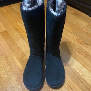 Black ugg boots